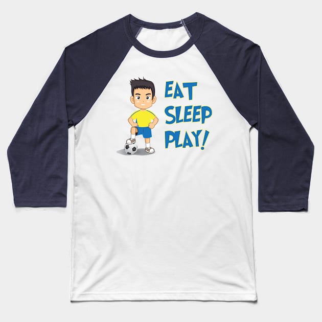 Eat Sleep Play! Baseball T-Shirt by fg4k